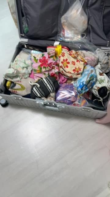 네가족 여행짐 혼자싸는 나 어때